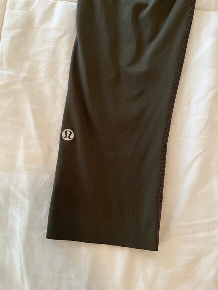 lululemon athletica Fast and Free Crop II 19" Nulux dark olive - Picture 5 of 11
